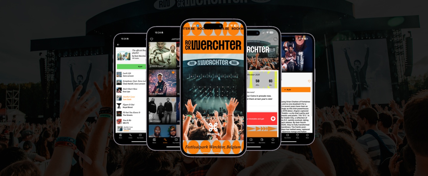 Download de Rock Werchter-app!